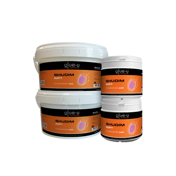 Hovedbilde Glue-U Shudim silikon 2x660g